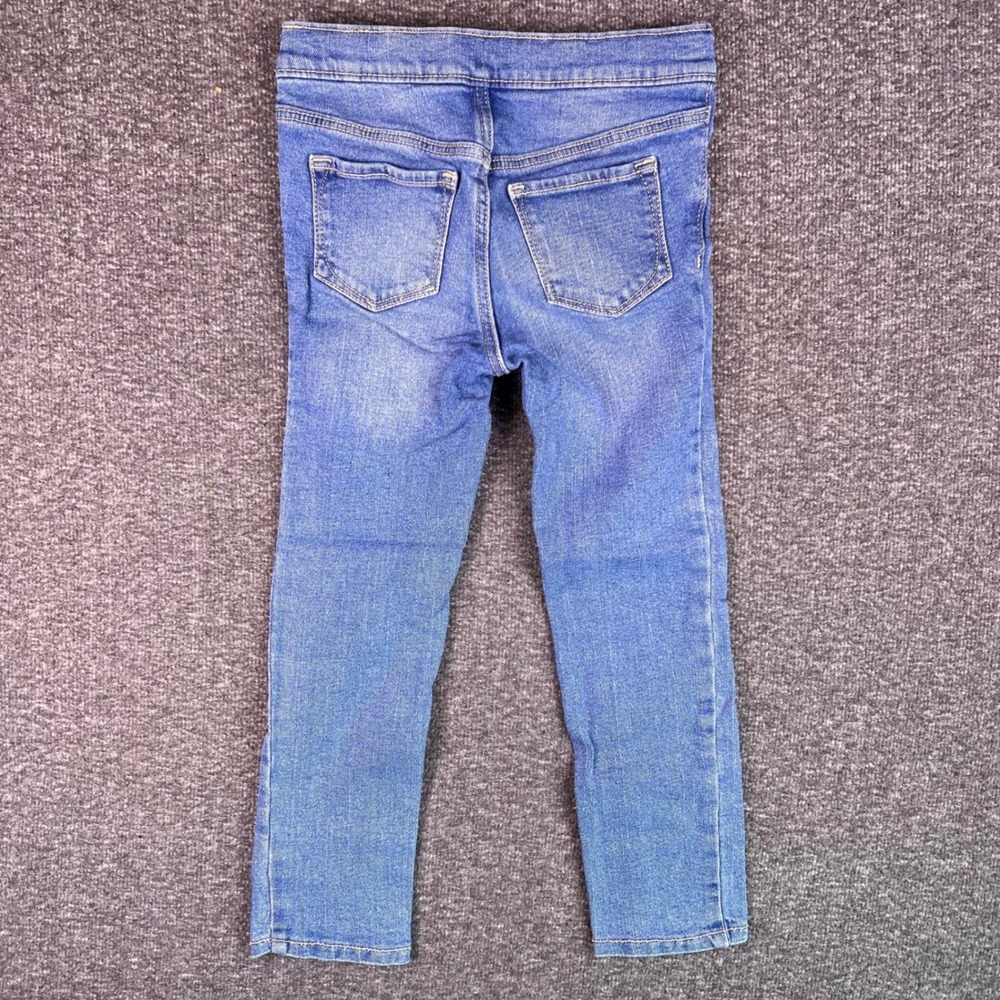 Old Navy Skinny Jeans‎ Kids 5T Blue Jegging Casual Adjustable Waist Medium Wash - Picture 2 of 12